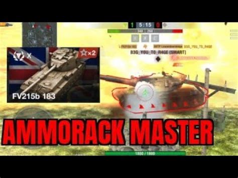 How To Ammorack A Tp World Of Tanks Blitz Using Fv B Youtube