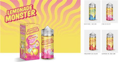 Monster Labs Lemonade Monster Nic Salts Review Bring On The Summer