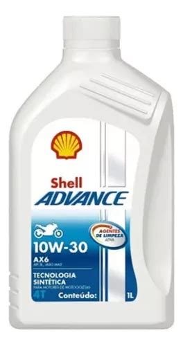 L Leo Para Moto Shell Advance Ax W Sint Tico Mercadolivre