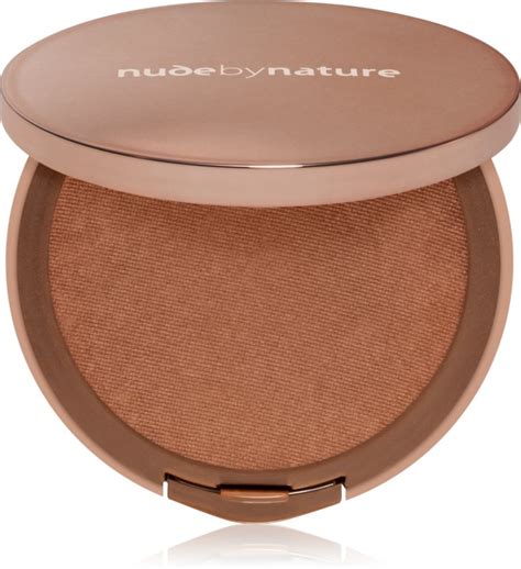 Nude By Nature Matte Pressed Poudre Bronzante Compacte Notino Fr