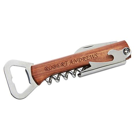 Custom Bottle Opener Engraved Wine Opener Groomsmen T