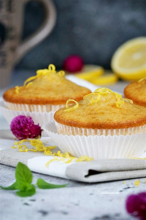 Super Saftige Zitronen Muffins Sweetwondercake