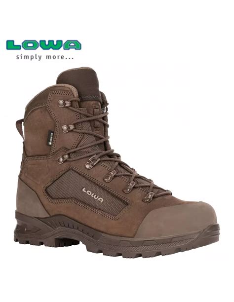 LOWA BREACHER N GTX MID Einsatzstiefel Dark Brown