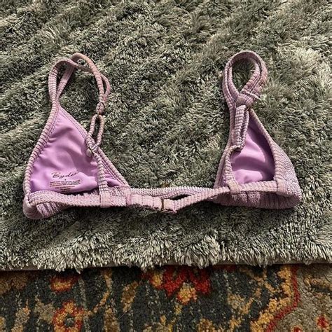 BYDEE Swim Lavender Purple Bikini Triangle Top Depop