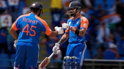 T20 World Cup 2024 Aus Vs Ind Virat Kohli Rohit Sharmas Intent