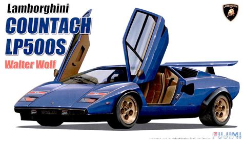 124 Lamborghini Countach Lp500s Walter Wolf Fuj 082820 Fujimi