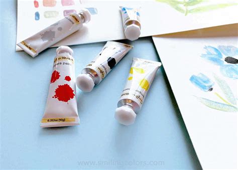 Dollar Tree Watercolor paint! What do $1 paints look like? - Smiling Colors