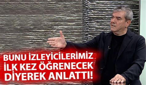 Yılmaz Özdil İzleyicilerimiz Bunu İlk Kez Öğrenecek Diyerek Canlı