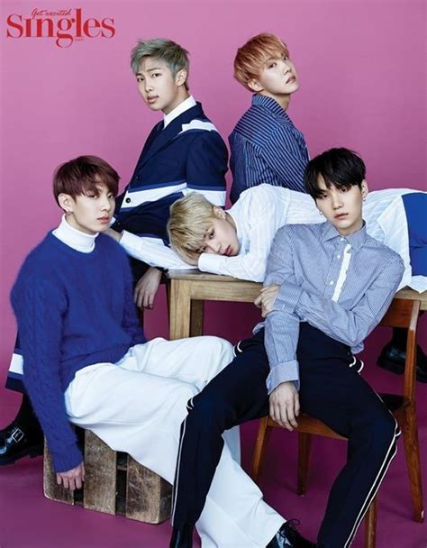 Bts Talks Sex Appeal Dorm Life And Music With Singles Magazine Soompi