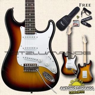 Electric Guitar Thomson StratoCaster Style ST1 Solid Wood Lots Of