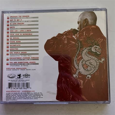 Sisqo Unleash The Dragon Cd 1999 Album Retro Unit
