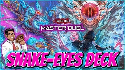 Live Da Real Snake Eyes Deck Yugioh Masterduel Indonesia Youtube