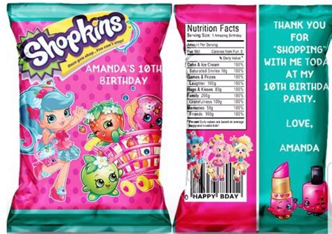 Free Lol Surprise Party Favor Chip Bag Template Printable Artofit