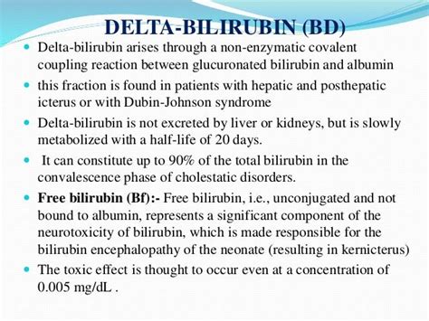 Billirubin Estimation