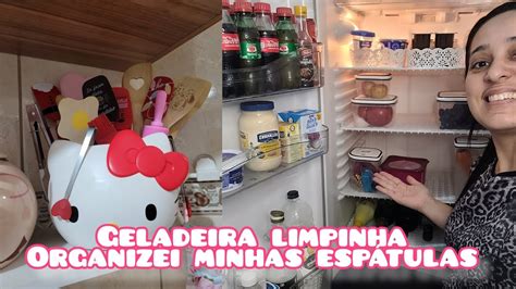 Limpeza E Organiza O Na Geladeira Organizei Minhas Esp Tulas Rotina