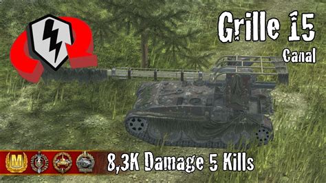 Grille 15 8 3K Damage 5 Kills WoT Blitz Replays YouTube