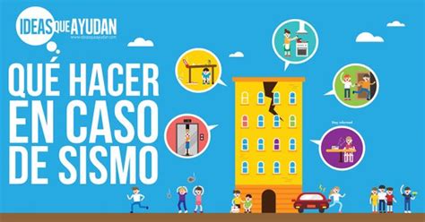 Qu Hacer En Caso De Sismo Y Emergencias Ideas Que Ayudan