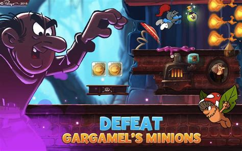 Run An Epic Adventure Away From The Enemy In Smurfs Epic Run