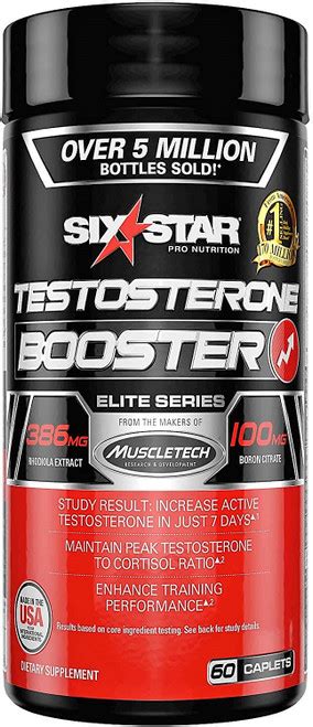 Buy Online Iovate Sste3 060 Six Star Pro Nut Elite Testosterone Booster