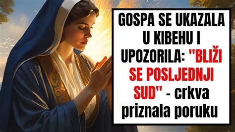 GOSPA SE UKAZALA U KIBEHU I UPOZORILA BLIŽI SE POSLJEDNJI SUD crkva