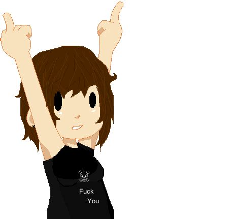 Two Finger Salute by Rose-Fayth on DeviantArt