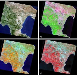 Landsat Tm Images Path Row Band Composition Image