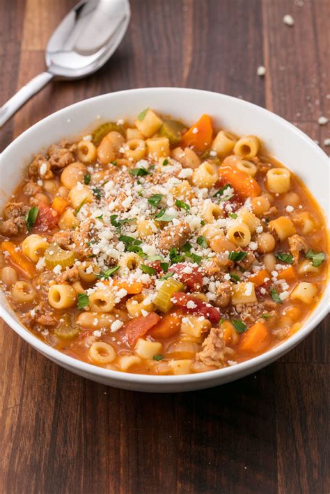 This Pasta E Fagioli Is The Perfect Weeknight Winter Dinner Recipe