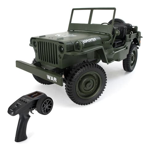 JJRC Q65 Transporter 6 2 4G 1 10 RC Car RTR Army Green