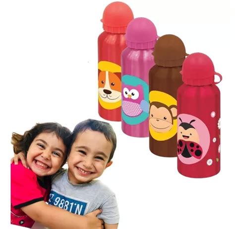 Garrafa Garrafinha Infantil Inox Desenho Água Squeeze Kids MercadoLivre