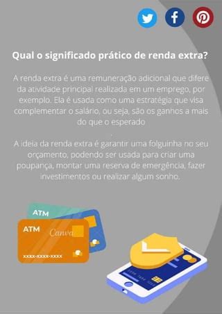 As Melhores Formas De Renda Extra Gratis PDF