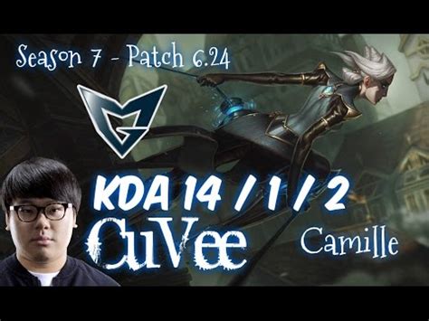 Ssg Cuvee Camille Vs Fiora Top Patch Kr Ranked Youtube