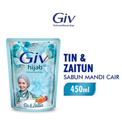 Jual Giv Body Wash 450ml Passion Flower Sweet Berry Tin Zaitun