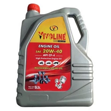 Vivoline Multigrade SAE 20W 40 Engine Oil At Rs 450 Can Multigrade