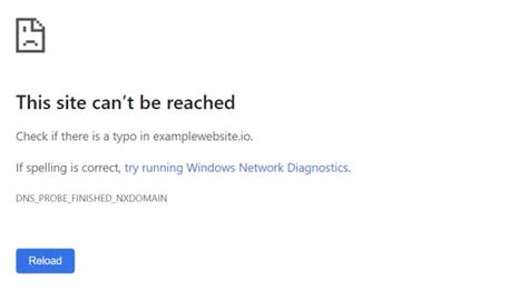 How To Fix The This Site Can T Be Reached Error In Google Chrome