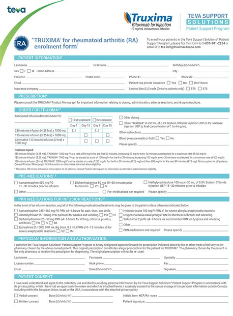 Teva Support Solutions Patient Support Program Truxima