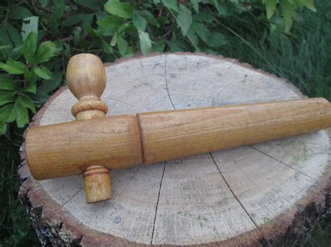 Big Spigot Vintage Wooden Spigot Handmade Spigot Wine Barrel Tap