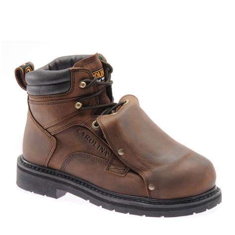 Metpro Men’s 6” Broad Steel Toe External Met Guard Carolina Shoe