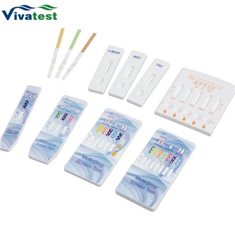 Medical Diagnostic Urine Testing Kits Thc Panel Drugs Test Dip Card