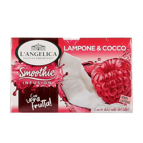 SMOOTHIE INFUSION LAMPONE COCCO 15 FILTRI L ANGELICA 30 G In