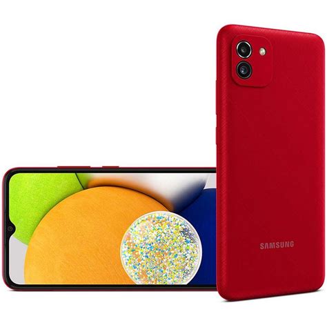 Galaxy A03 32 Gb Red Unlocked Back Market