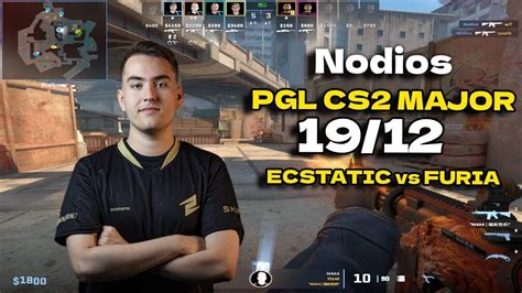 CS2 POV ECSTATIC Nodios 19 12 Vs FURIA Overpass PGL CS2 Major