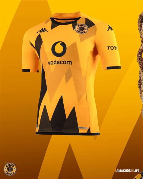 Christy Fields Kabar: Kaizer Chiefs New Jersey 2023/24 Home And Away