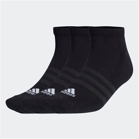 Kit De Meia Sapatilha Adidas Cushioned Low Cut Pares Adulto