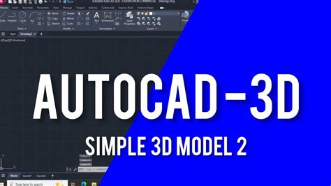 autocad  simple  model explained master  tool step  step
