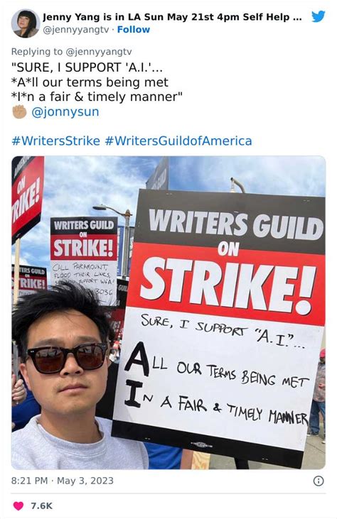 On Strike Sign