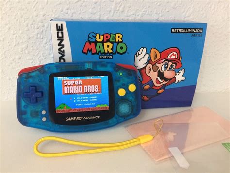 Console Nintendo Gameboy Advance Gba Edition Super Mario World Euro