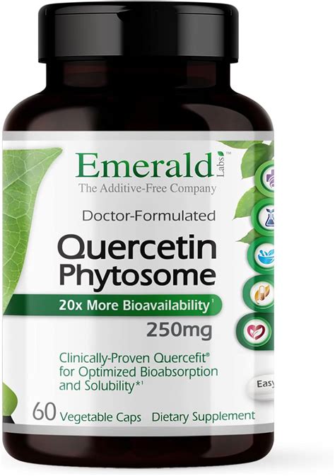 Emerald Labs Fitosoma de quercetina Suplemento dietético con fitosoma