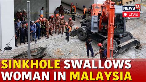 Malaysia Sinkhole Incident Malaysia Sinkhole Rescue Malaysia