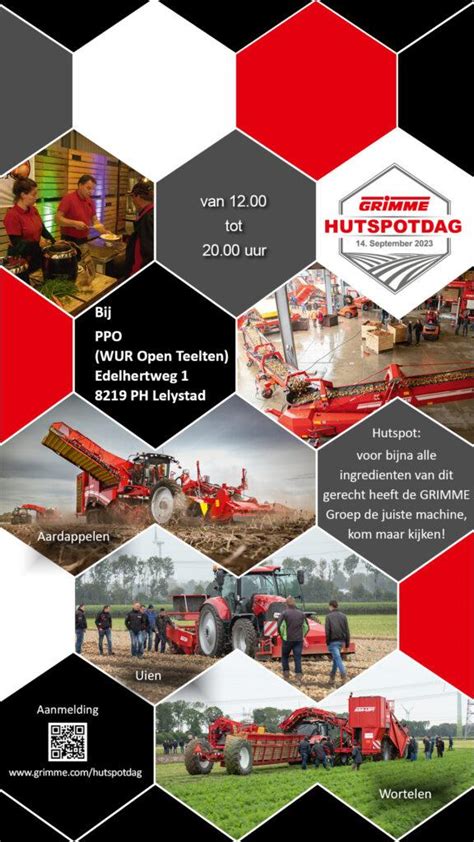 Grimme Hutspotdag Op 14 Sepetember A S Mechanisatie Haarlemmermeer