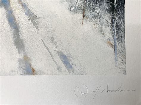 Snow Silence Fine Art Print by Hannah Woodman